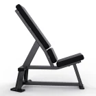 Hammer Force Pro incline bench with fixed 55-degree angle for upper-body pressing exercises