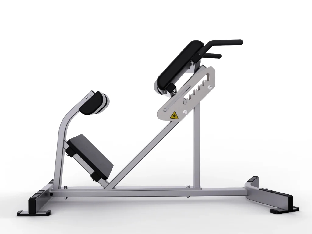 Hammer Force Pro back extension bench for commercial posterior chain training