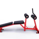 Heavy-duty construction on the Hammer Force Pro Decline Abdominal Bench