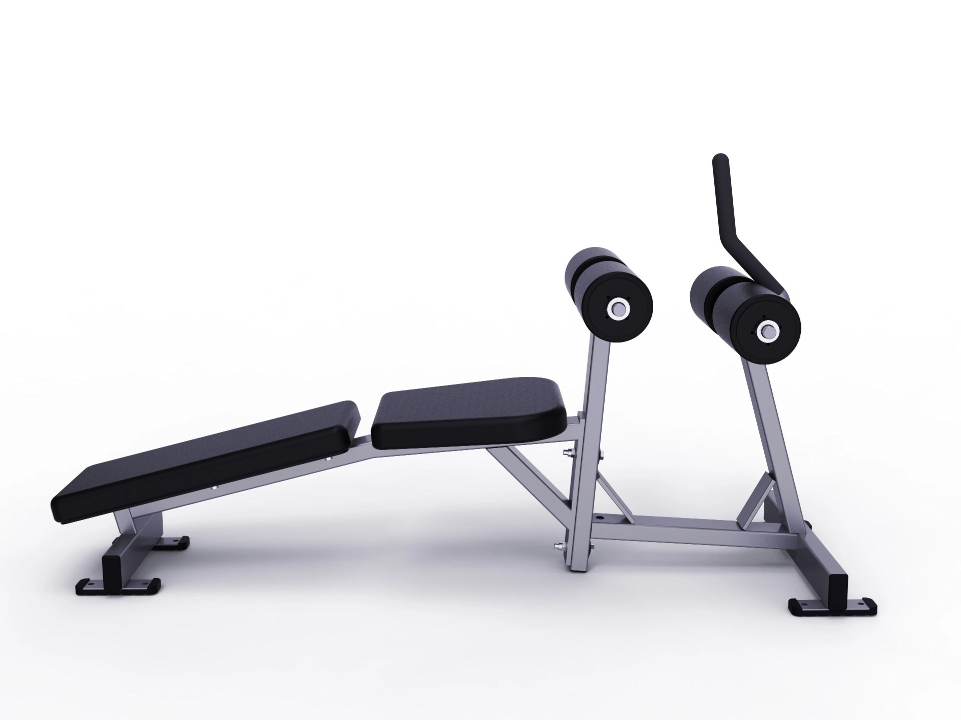 Hammer Force Pro Decline Abdominal Bench Hammer Force Pro decline abdominal bench for commercial core training