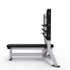 Hammer Force Pro Olympic Flat Bench for commercial barbell strength training