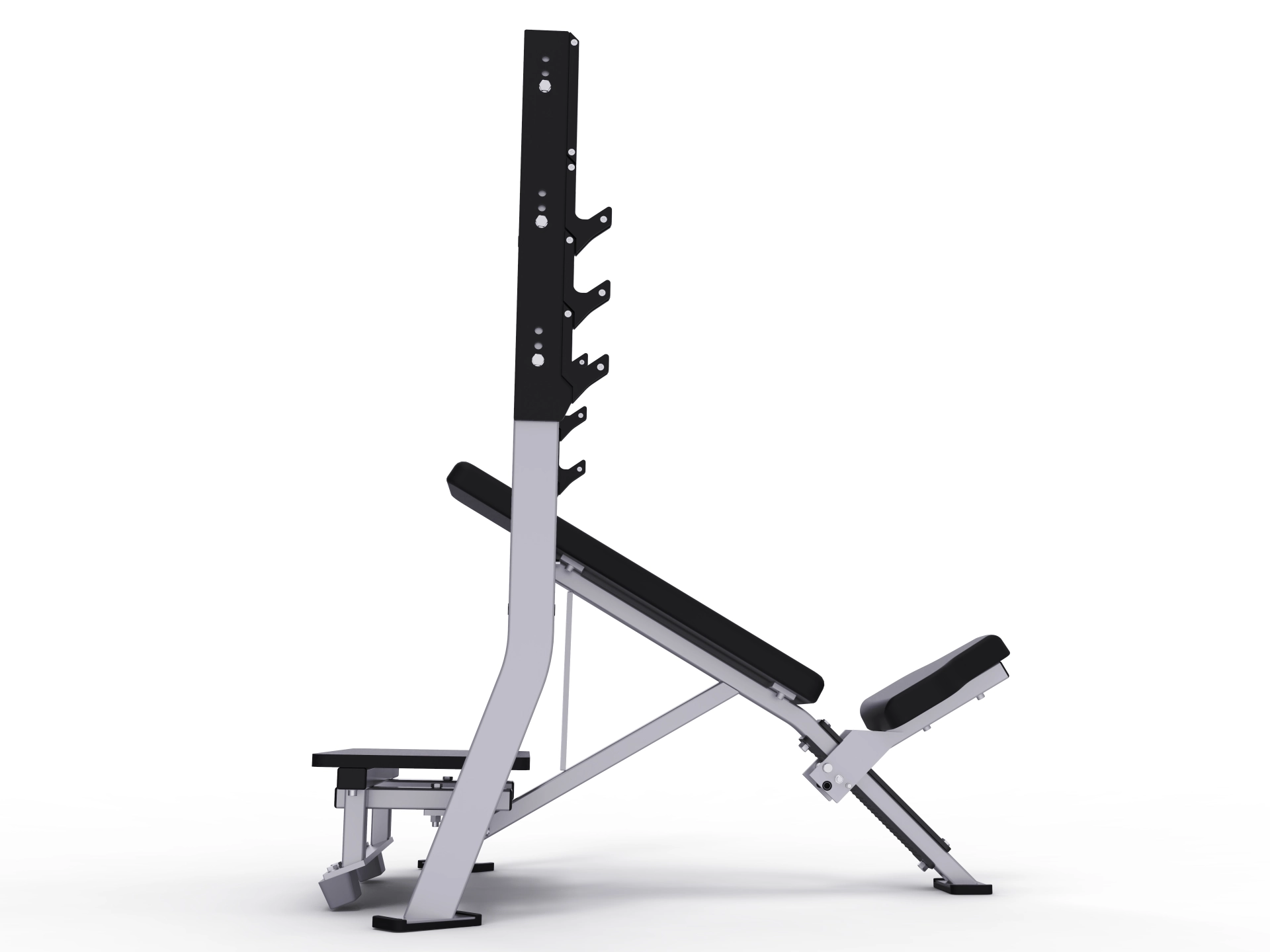 Hammer Force Pro Olympic Incline Bench Hammer Force Pro Olympic Incline Bench for commercial upper-chest strength training