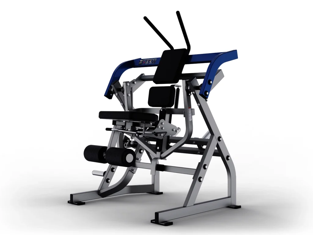 Hammer Force Pro Plate-Loaded Abdominal Oblique Crunch machine for commercial core training