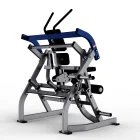 Plate-loading system and crunch mechanism on the Hammer Force Pro Plate-Loaded Abdominal Oblique Crunch