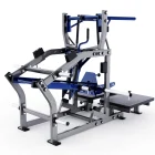 Belt-loading system and platform on the Hammer Force Pro Plate-Loaded Belt Squat Pro