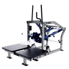 Belt-loading system and platform on the Hammer Force Pro Plate-Loaded Belt Squat
