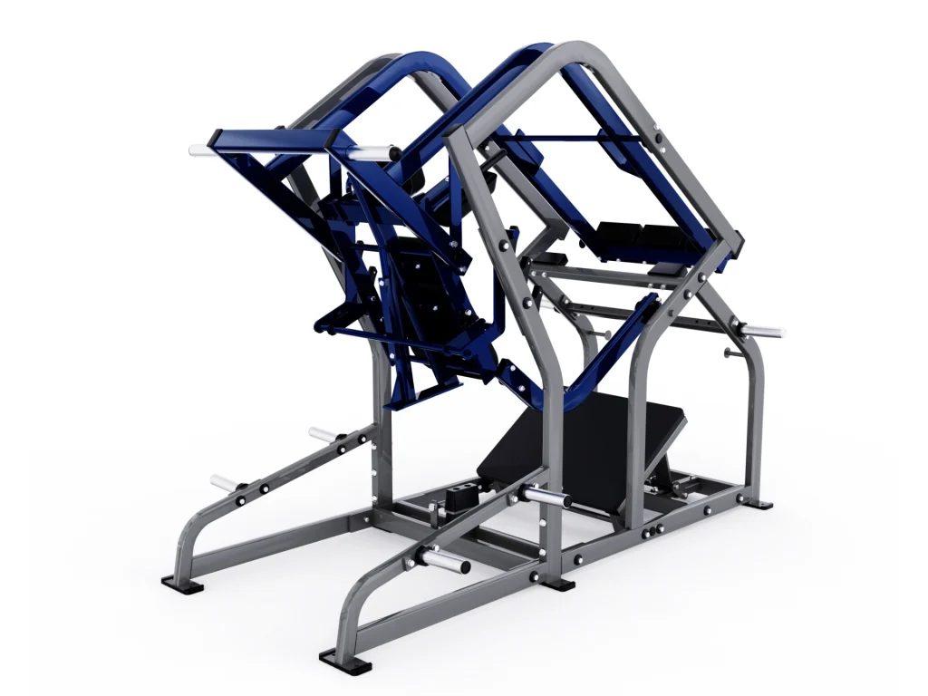 Hammer Force Pro Plate-Loaded Pendulum X Squat machine for commercial lower-body training
