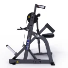 Arm support and plate-loading system on the Hammer Force Pro Plate-Loaded Seated Biceps