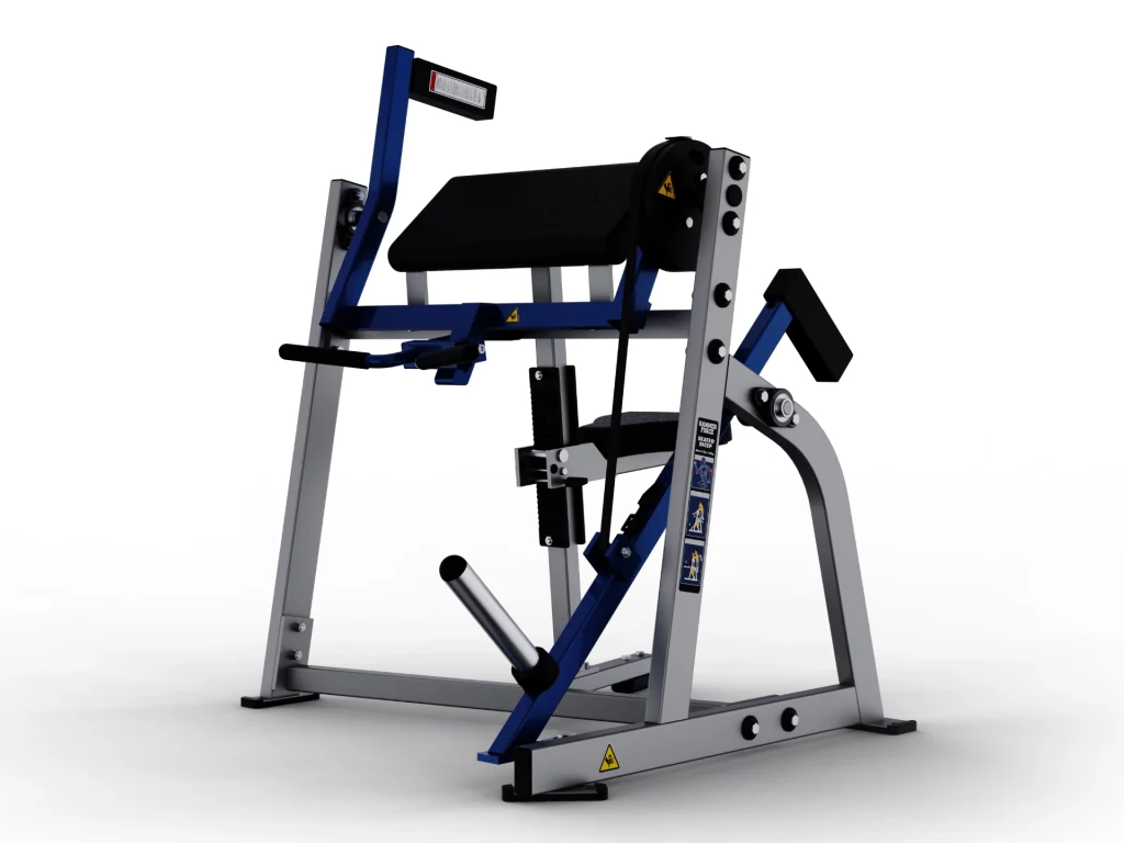 Hammer Force Pro Plate-Loaded Seated Biceps machine for commercial arm training