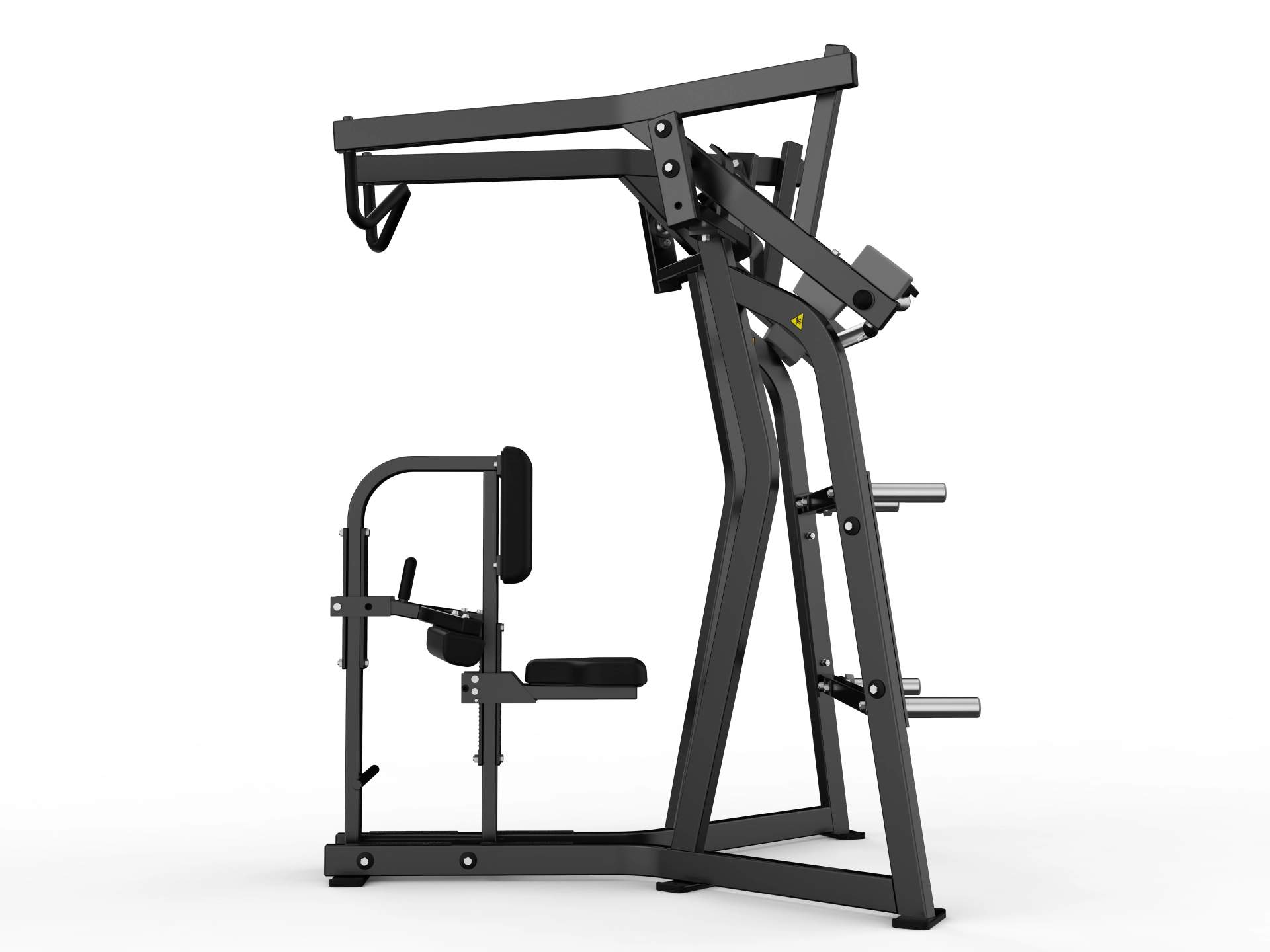 Hammer Force Pro High Row machine with independent pulling arms