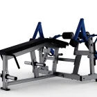 Hammer Force Pro Plate-Loaded Split-Move Leg Curl machine for commercial hamstring training