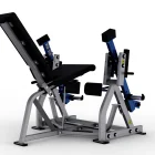 Independent leg movement arms on the Hammer Force Pro Plate-Loaded Split-Move Leg Extension