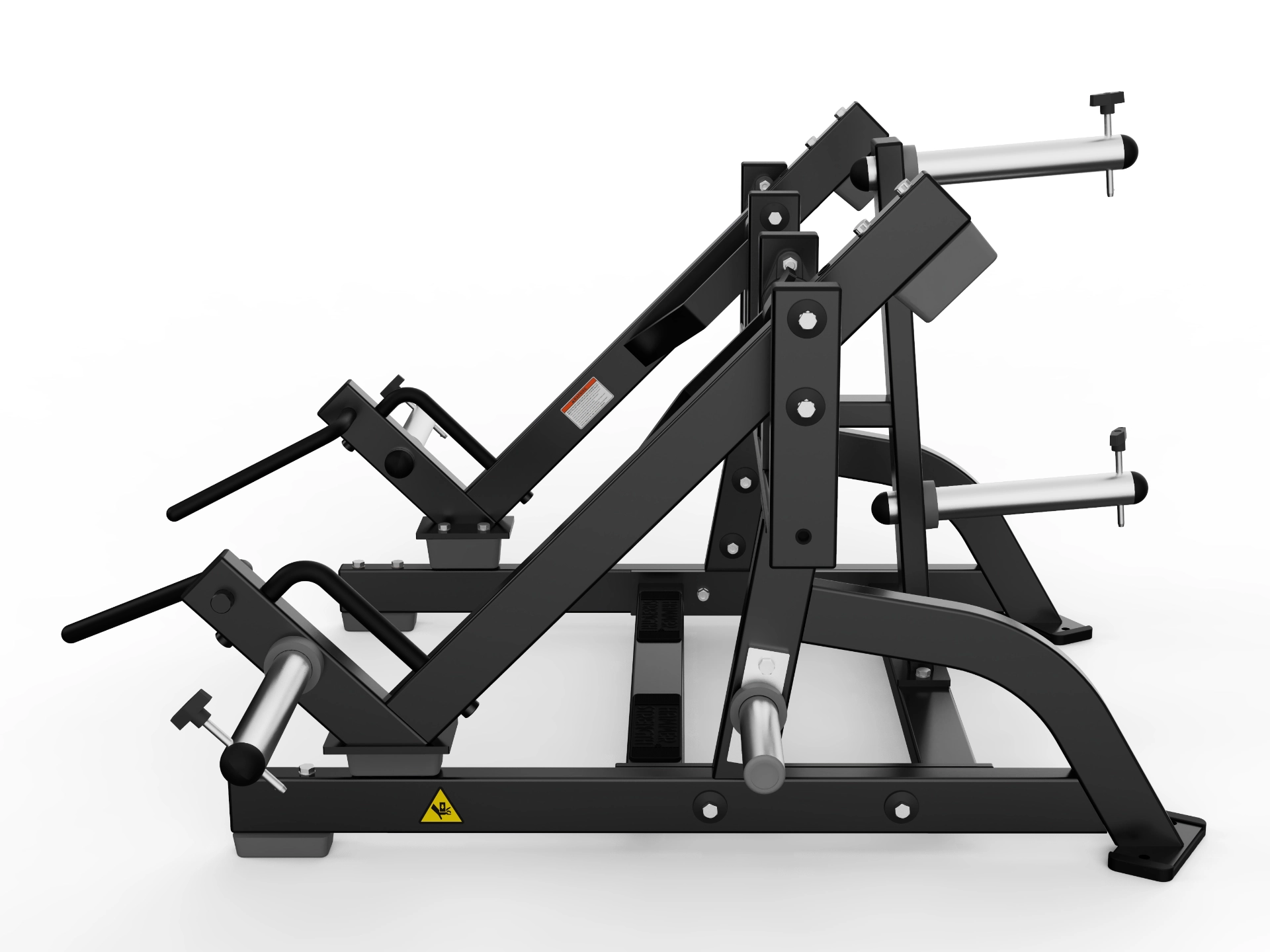 Hammer Force Pro Squat High Pull machine with ground-based training design