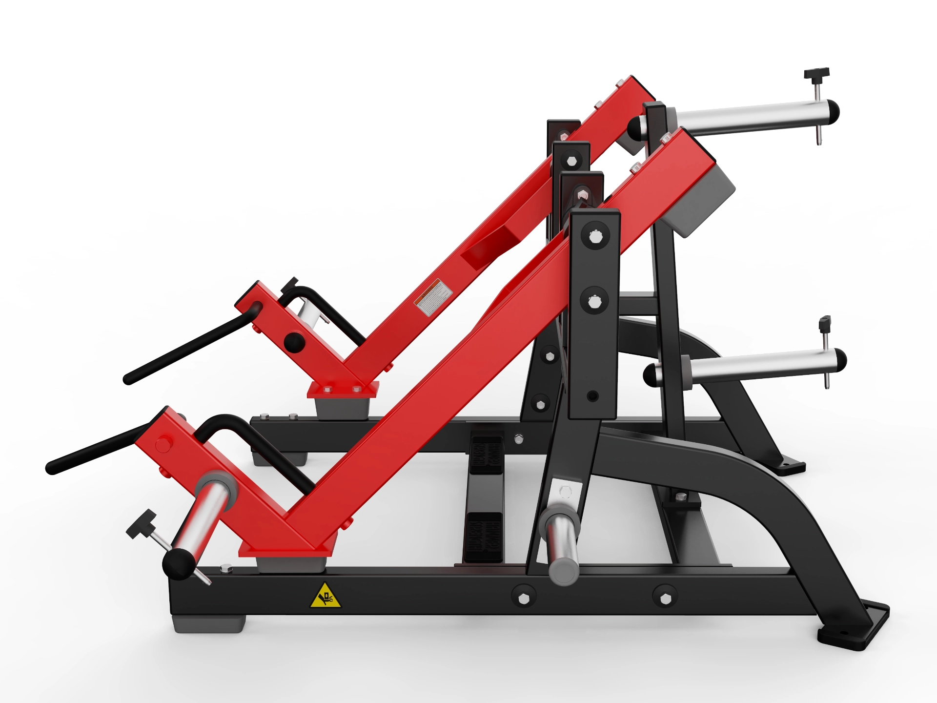 Hammer Force Pro Squat High Pull machine with ground-based training design