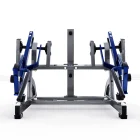 Hammer Force Pro Squat High Pull machine with ground-based training design