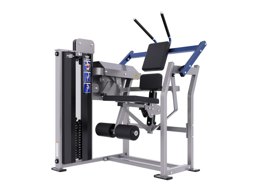 Hammer Force Pro Split-Move Abdominal Crunch machine for commercial core training