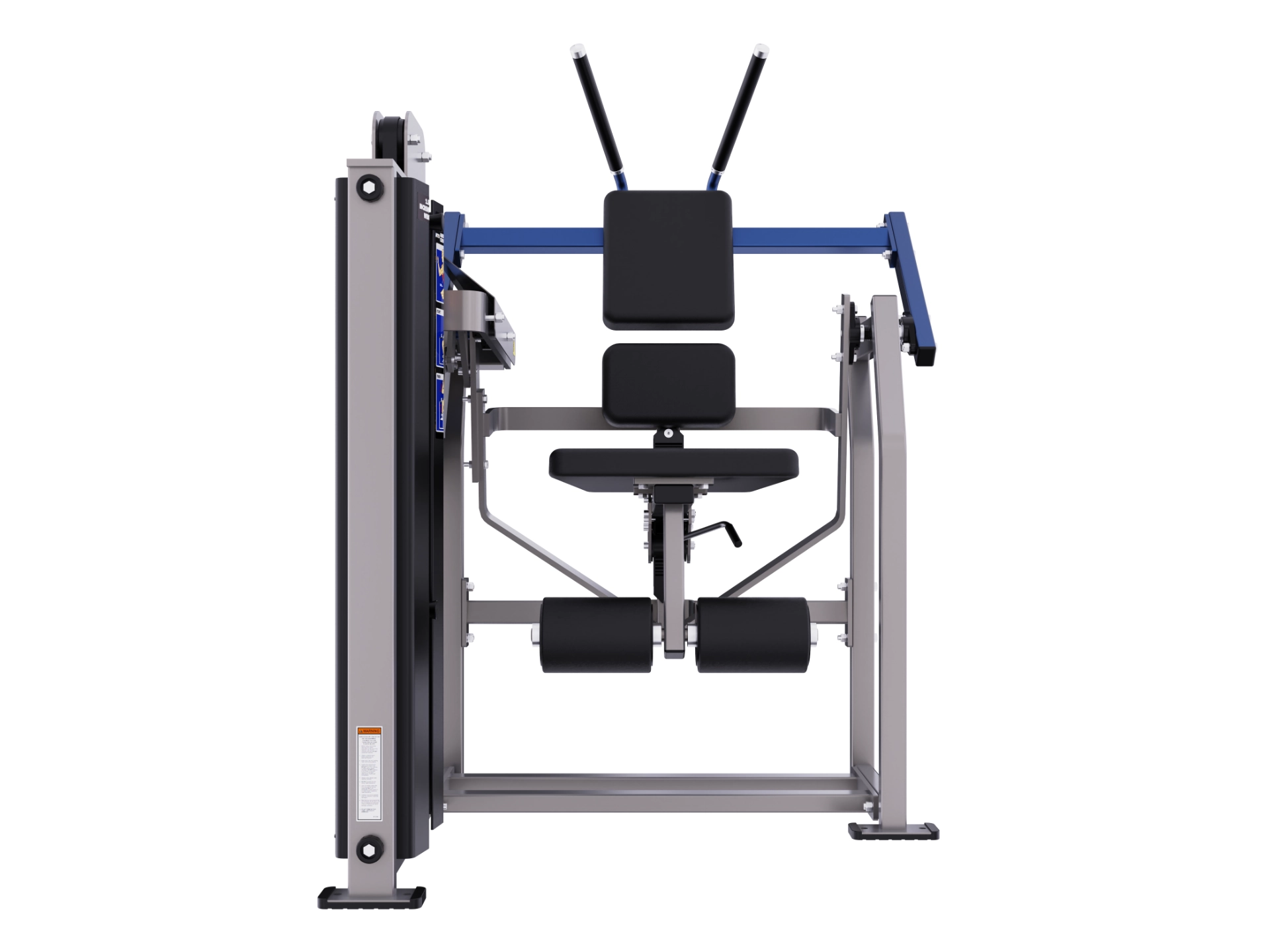 Hammer Force Pro selectorised abdominal crunch machine with coordinated crunch movement