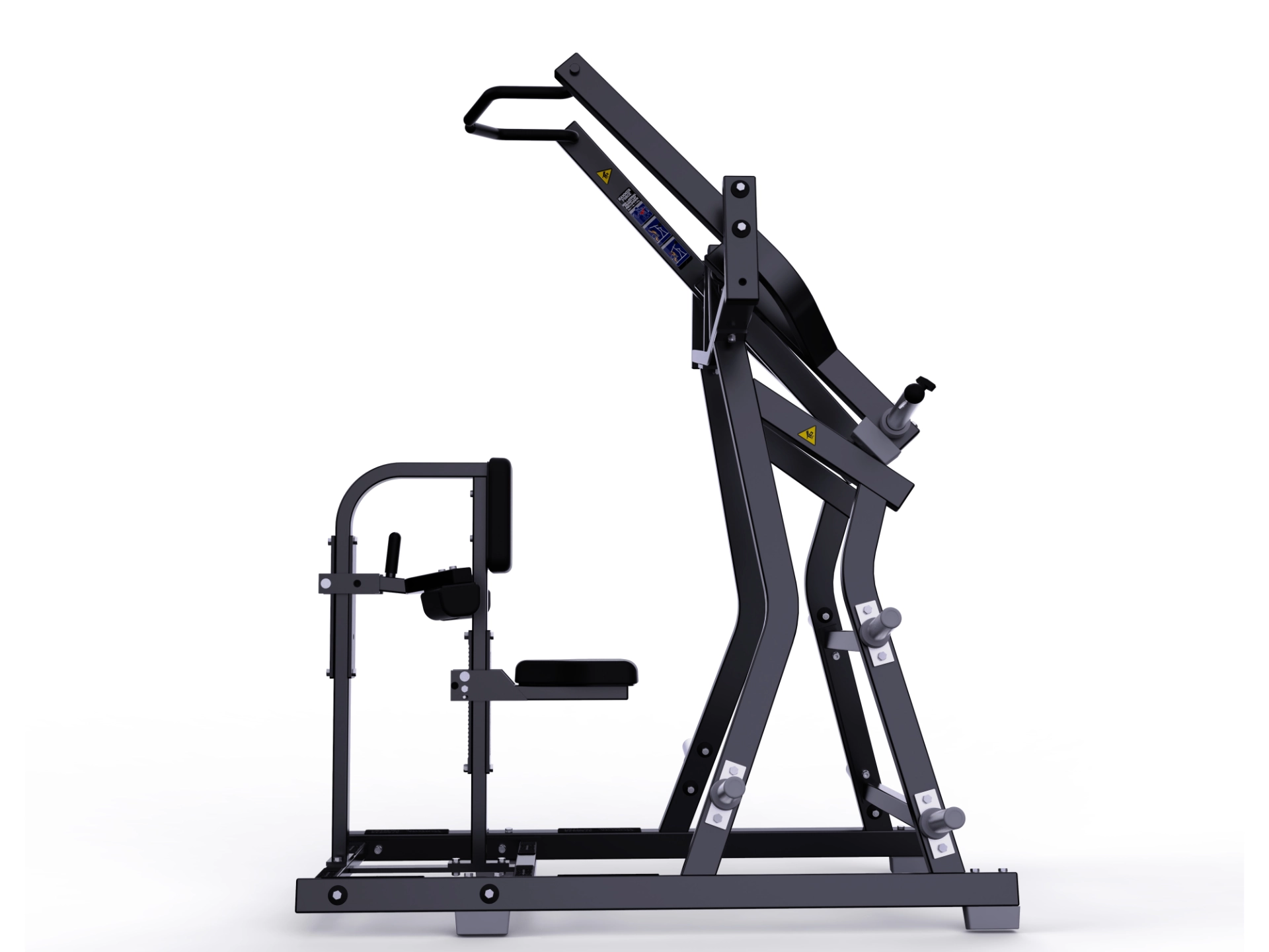 Hammer Force Pro Front Lat Pulldown machine with independent pulling arms