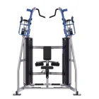 Hammer Force Pro selectorised front pulldown machine with independent dual-arm movement
