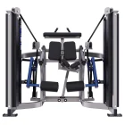 Hammer Force Pro selectorised kneeling leg curl machine with independent leg movement