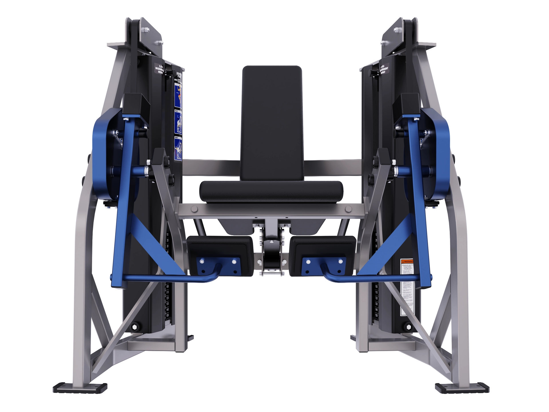 Hammer Force Pro selectorised leg extension machine with independent leg movement