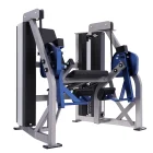 Independent leg movement on a Hammer Force Pro leg extension machine
