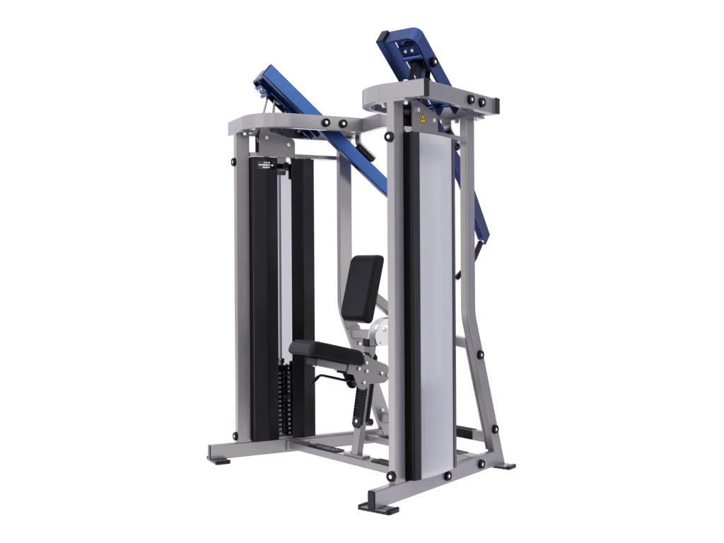 Hammer Force Pro Split-Move Row machine for commercial back training